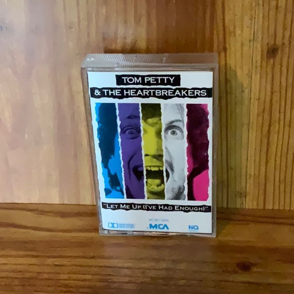 Vintage Tom Petty & The Heartbreakers Cassette Tape, Let me up (I’ve had enough)